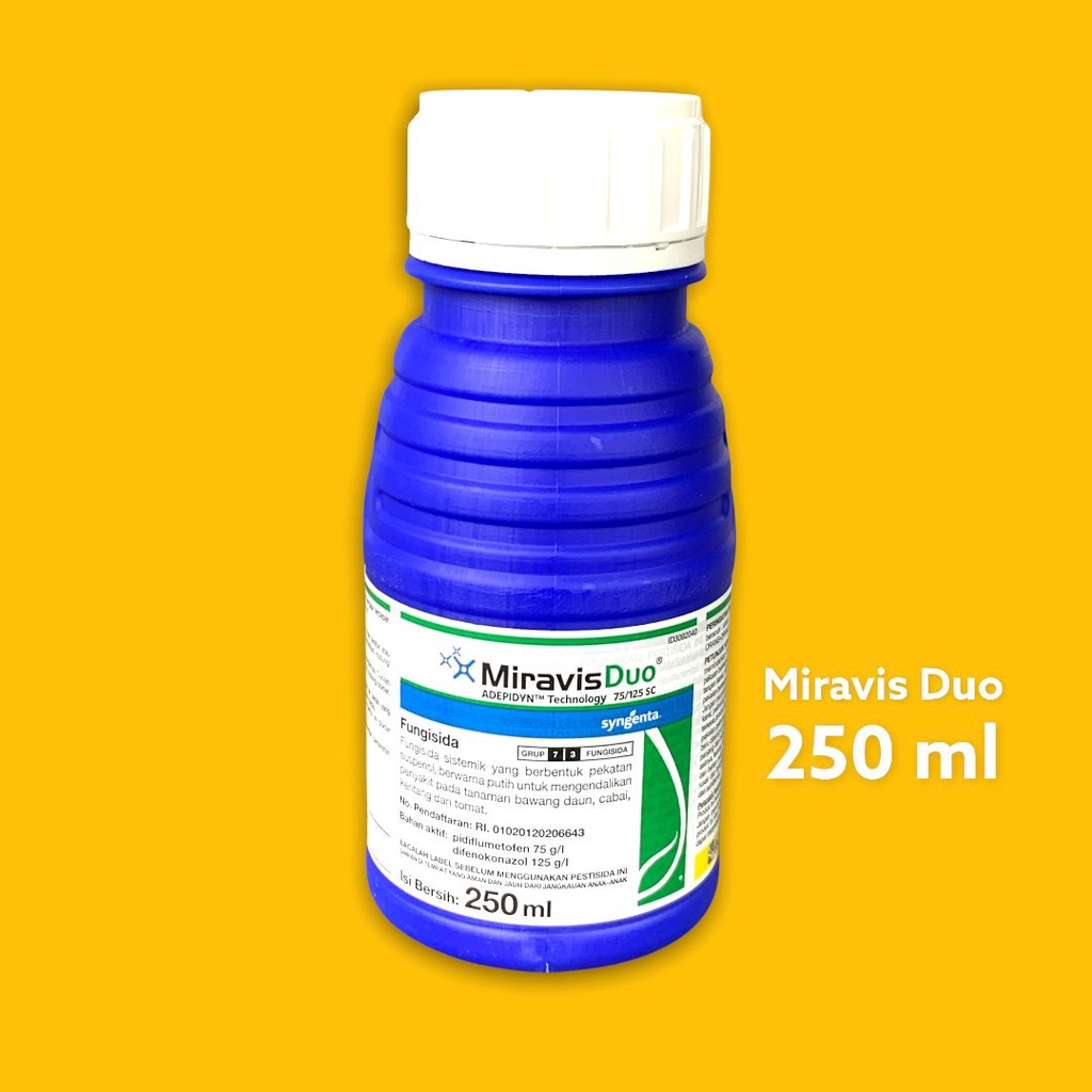 FUNGISIDA -MIRAVIS Duo 250 ml Fungisida Sistemik Syngenta - obat busuk daun bercak kering embun