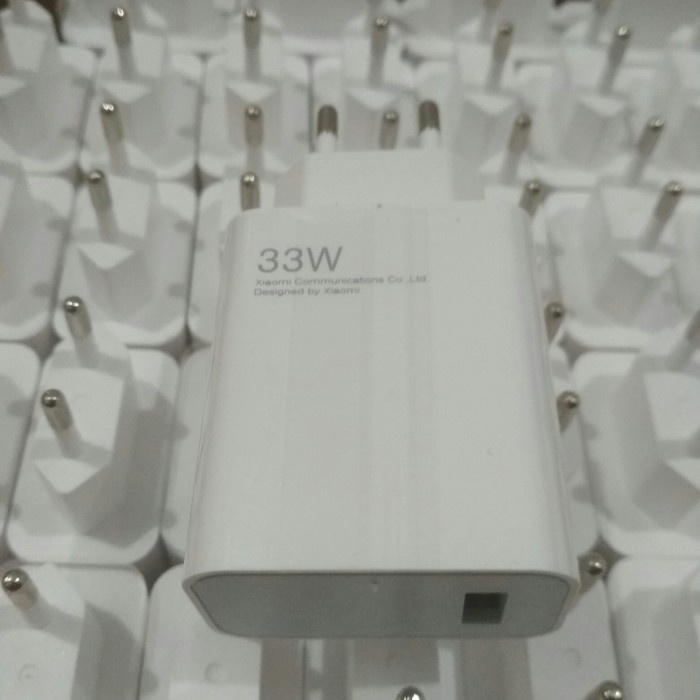 Adaptor Kepala Charger Xiaomi Fast Charging Original 33W Mdy-11-Ez