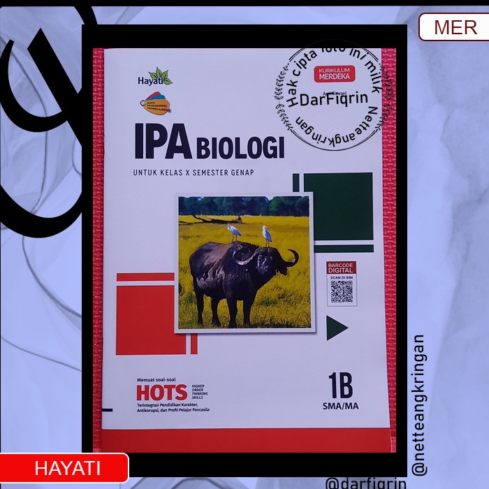LKS Biologi (IPA) Kelas 10 Semester 2 SMA/MA Kurmer Kurikulum Merdeka-Hayati-HOTS-Apri