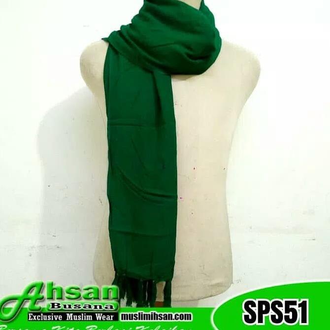 Sorban Polos Hijau Tua