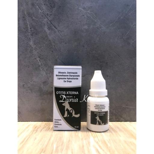 Otitis Eksterna Tetes Telinga Kucing Anjing Earmites/Infeksi/Bakteri