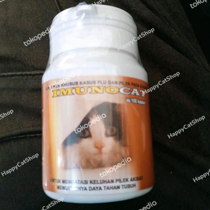 Obat Flu Kucing Imuno Doxy Cat 1 Botol100 Kapsul - DoxyCat