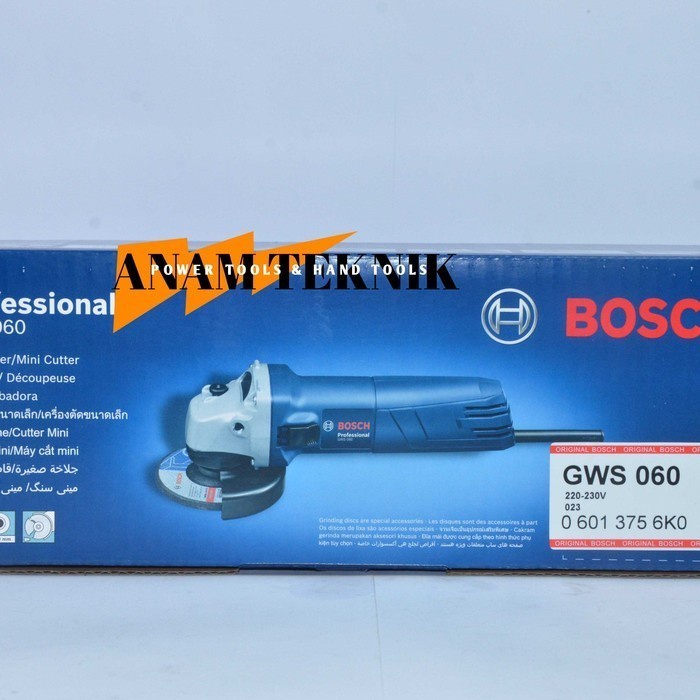 GERINDA TANGAN BOSCH GWS 060 Mesin GURINDA tangan listrik -Megah CT