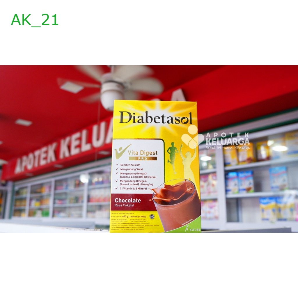 

SUSU DIABETASOL RASA COKLAT 600GR#SUSU UNTUK PASIEN DIABETES#SUSU MENCEGAH DIABETES COD MURAH - APOTEK RESMI