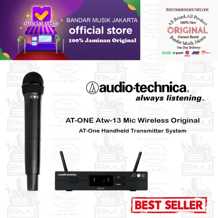 Audio Technica AT-ONE Atw-13 Mic Wireless Original,BMJ