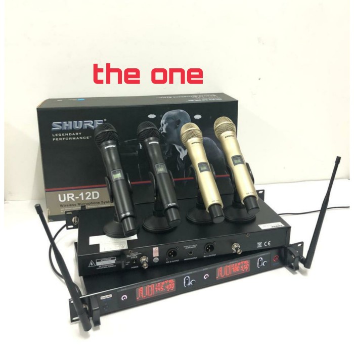 mic wireless shure UR12D / UR 12D/ UR 12 D