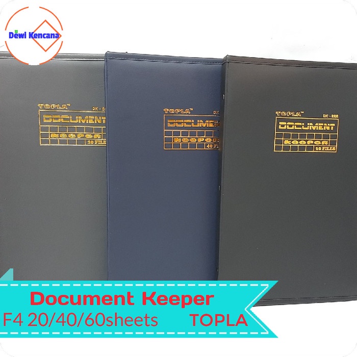 

Termurah Map Document Keeper F4 (Folio) Topla Hemat