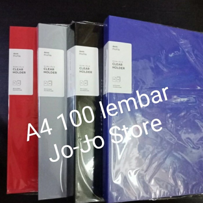 

Termurah Clear Holder/Dokument Keeper/Display Book A4 100 Lembar Daiichi High Quality