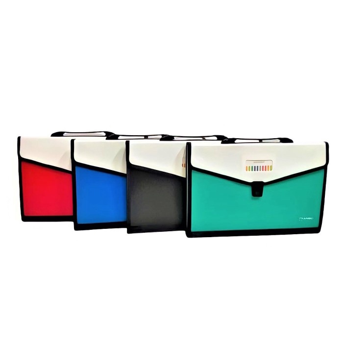 

Ready Map Expanding File Harmonika 12 Pocket Folio + Gagang Plastik Bagus Ori