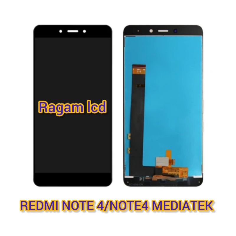 Lcd touchscreen REDMI NOTE 4/NOTE 4 MEDIATEK full set