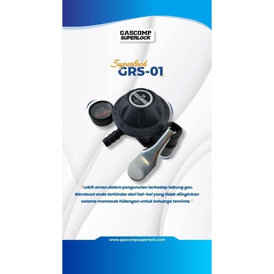 Regulator Superlock Gascomp GRS 01
