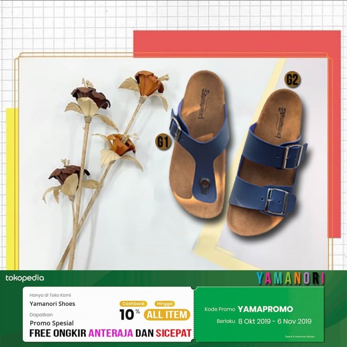 NEW Sandal Wanita BIG SIZE Sendal Perempuan Jumbo Selop Cewek Ukuran Besar