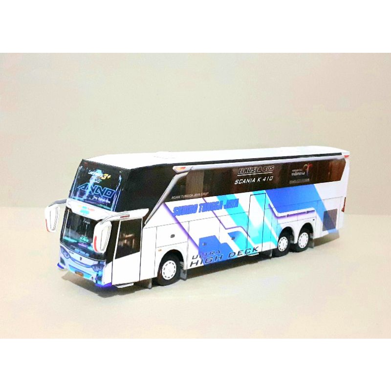 Miniatur Papercraft Bus STJ ANNO. UHD