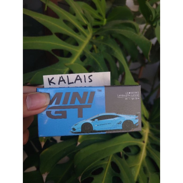 Minigt Lamborghini Huracan LBWK blue