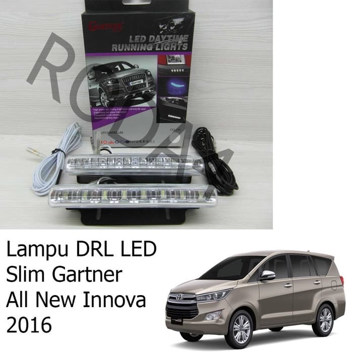Lampu DRL LED Slim Gartner All New Innova star