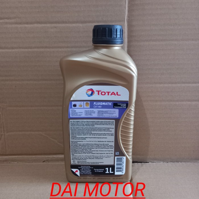 oli matic cvt nissan original merk total star