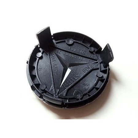 Dop Velg Mercedes Benz - Mercy 75mm Black OEM Quality star