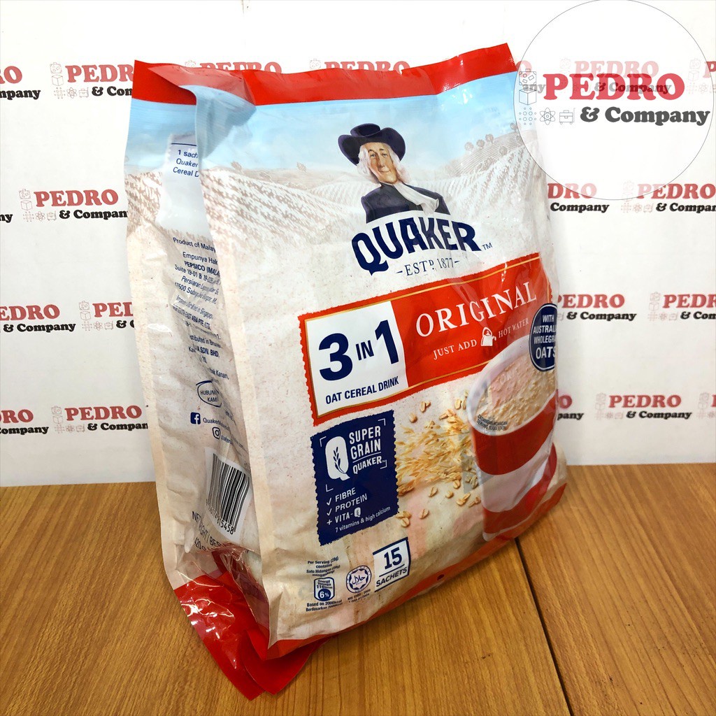 

Quaker 3In1 Oat Cereal Drink (15 Sachets X 28 Gr) 420 Gram