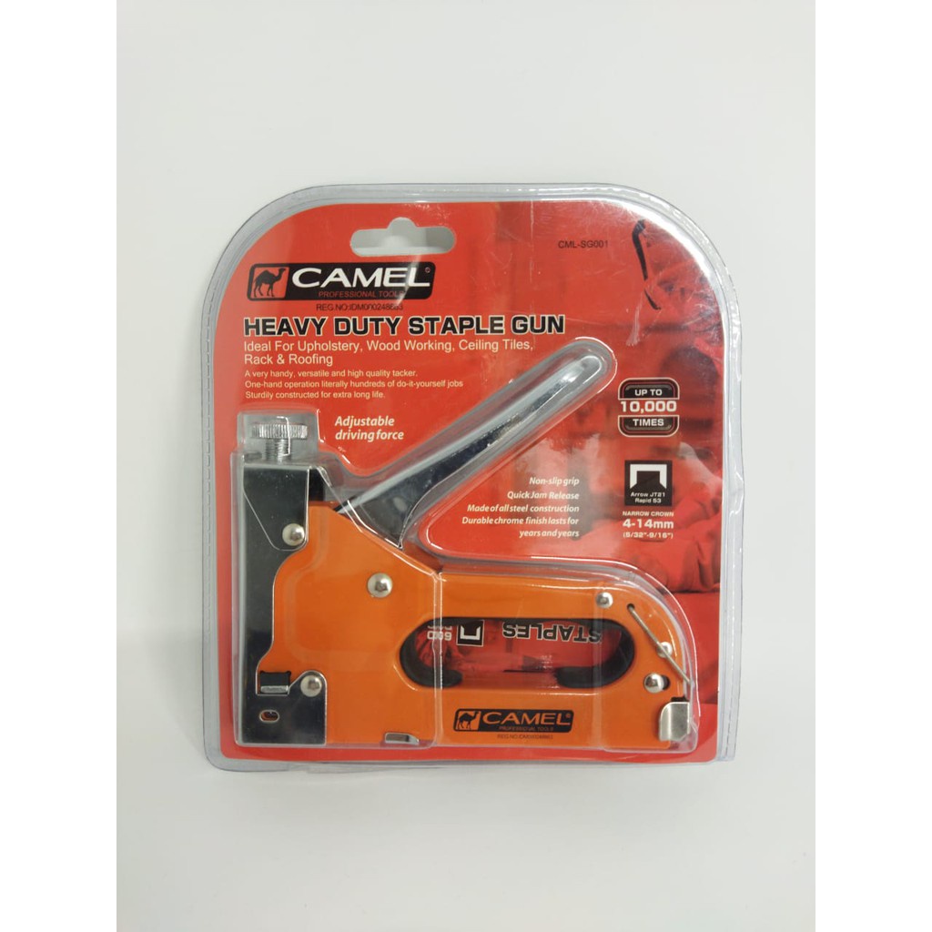 

Camel Staple Gun Heavy Duty - Stapler Hd - Staples Jok Gun Taer 4-14