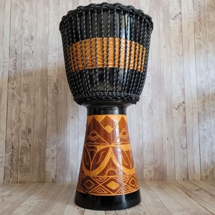 Jimbe - Djimbe Reggae Kendang Jimbe Jumbo 60Cm Mika 12 Inch Murah Kualitas