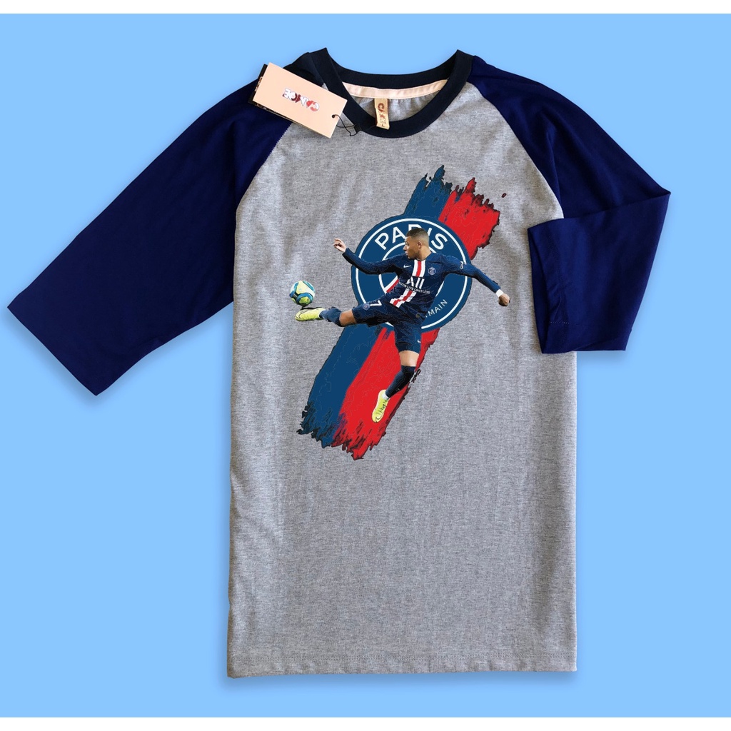 Kaos Raglan Kylian Mbappe Goal