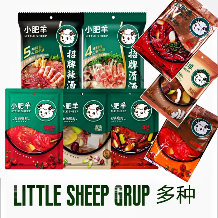 

Promo Bumbu shabu little sheep Spicy Mala 330gr/pepper Oil - Pedas 235g