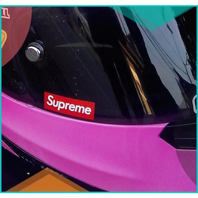 

Cutting Sticker Supreme kecil ukuran 4cm 20JVLZ3 limited stock Z