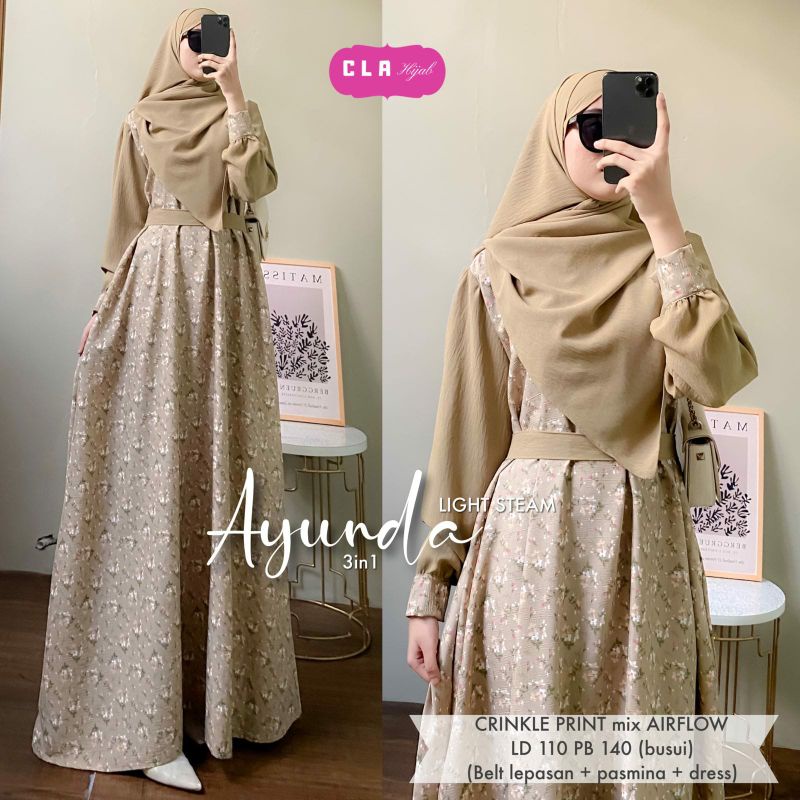 AYUNDA DRESS ORI CLA HIJAB