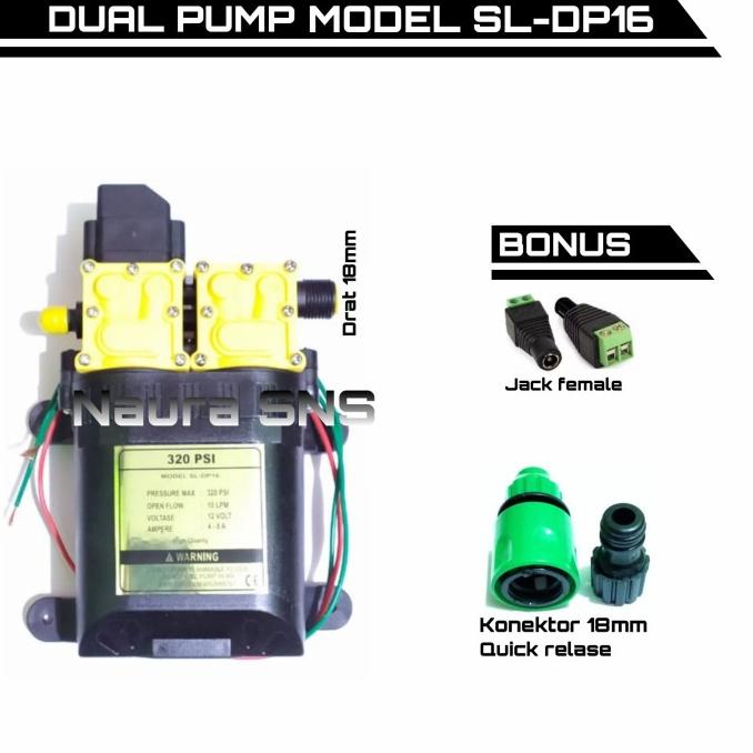 MESIN POMPA DC 320PSI POMPA DC AUTO CUT OF FLOW 10 LPM HIGH PRESSURE