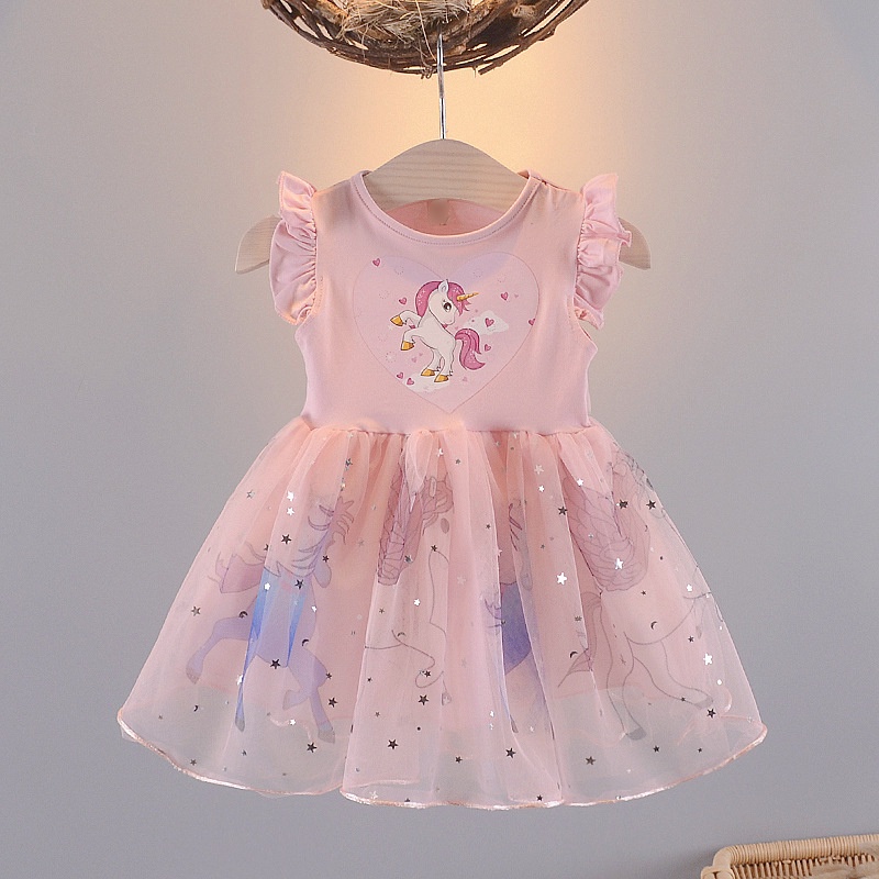 Dress Anak Perempuan Kekinian Princess Murah Usia 1 Sampai 10 Tahun Dres Elegan Import Gaun Pesta Mu