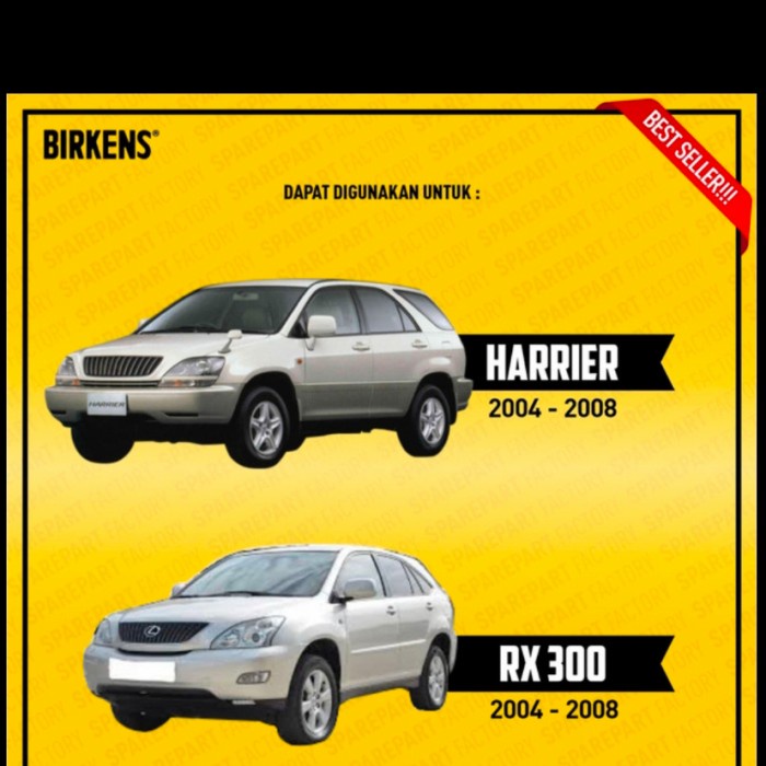 DISC BRAKE PIRINGAN REM DEPAN TOYOTA HARRIER RX300 star