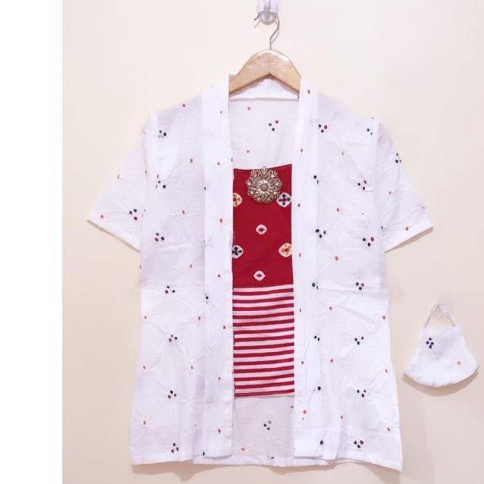 Atasan Kutu Baru Wanita Modern Kerja Jumputan Solo