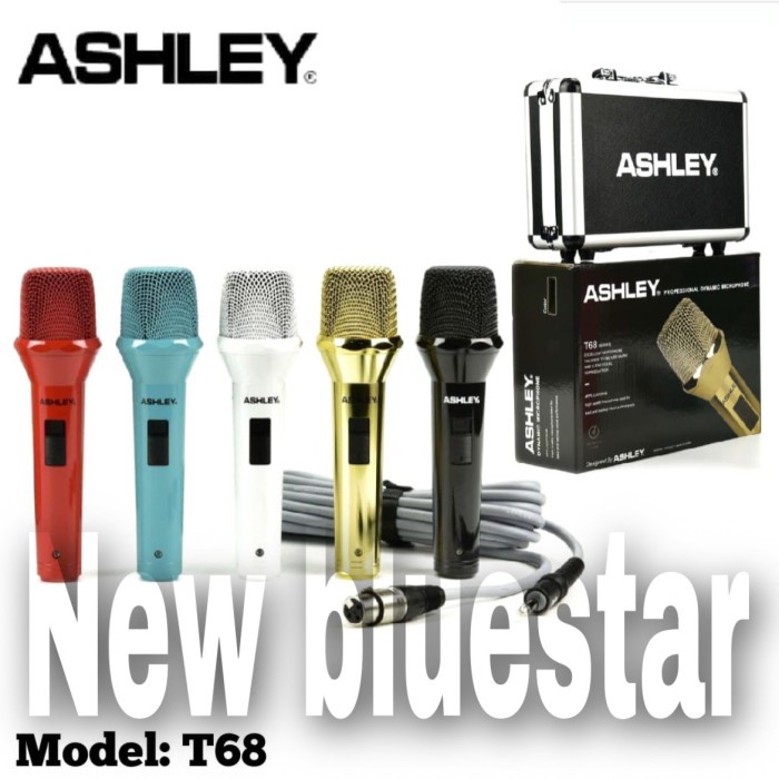Mic Kabel Ashley T68 Original Ashley T 68
