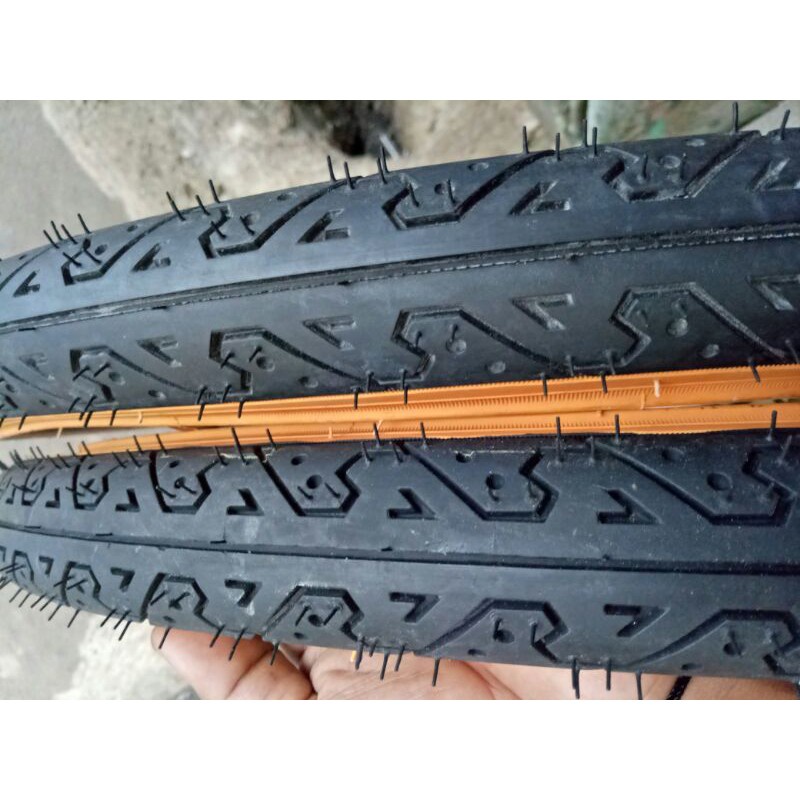 Ban Luar Luy Stone 26X1.75 Ban Sepeda List Coklat Ban 26 X 1.75 Ban Mtb