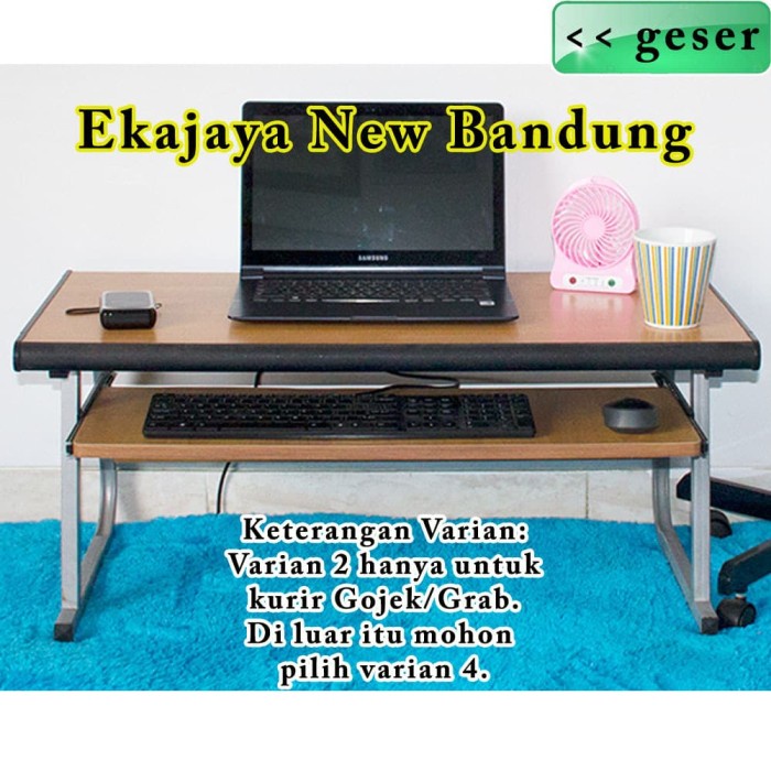 Promo Meja Komputer Lesehan Grace G-809Ls B