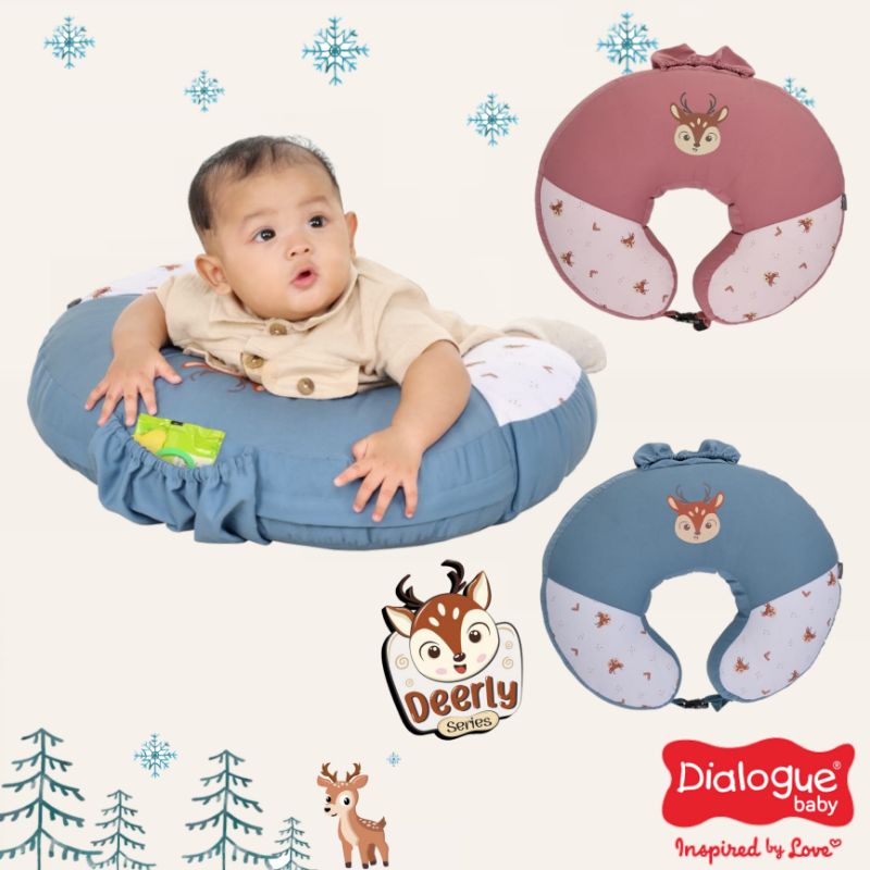 Dialogue Baby Bantal Menyusui 4in1 Deerly Series - Nursing Pillow