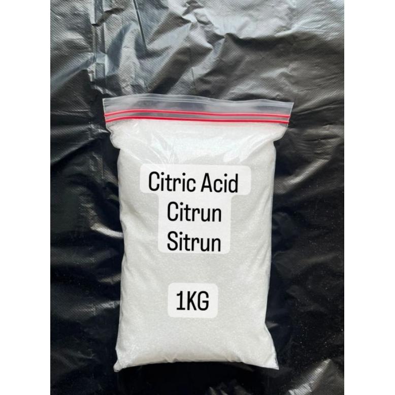 

NEW ARRIVAL CITRIC ACID MONOHYDRATE / CITRUN / SITRUN / ASAM SITRAT (1KG) FULL DISCOUNT