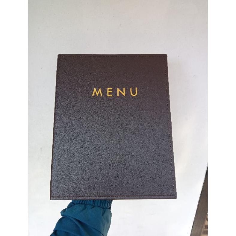 

Berkualitas Buku menu cafe size a4