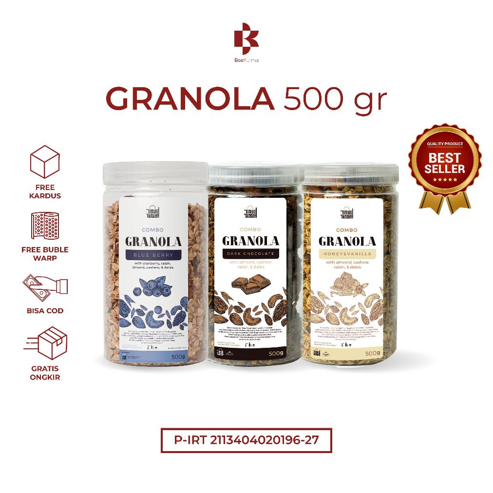 

PROMO GRANOLA TIMUR TENGAH 500 GRAM - GRANOLA COMBO PREMIUM TIMUR TENGAH OATMEAL PRODUK TERLARIS BULAN INI