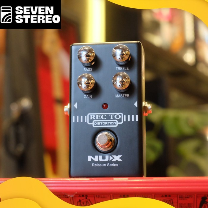 Promo Nux Recto Distortion Effect Pedal