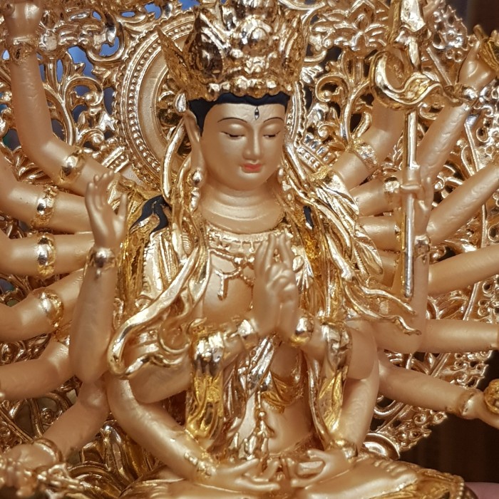 Rupang Patung Bodhisattva Cundi 6"