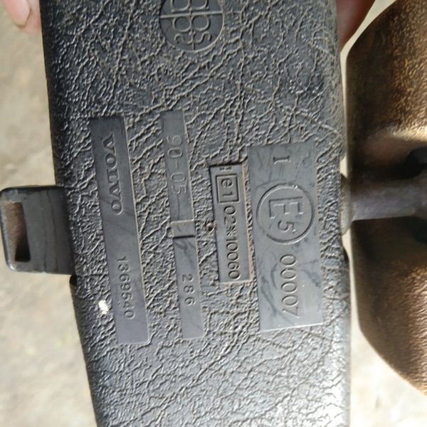 Spion Kaca Tengah Kabin Depan Volvo 740 960 #Original Copotan