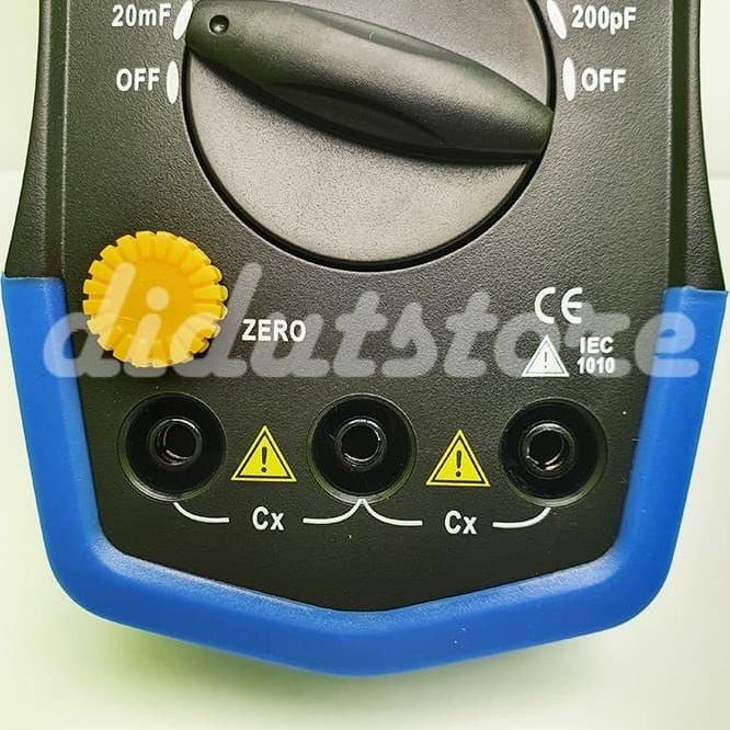 Capasitor Tester Alat Ukur Kapasitor Elco Capacitance Holdpeak Dm6013L