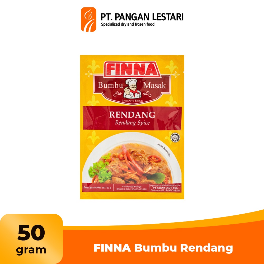 

FINNA Bumbu Masak Rendang Sachet 50 gr