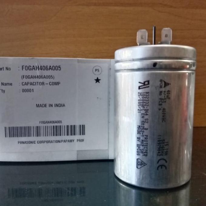Kapasitor Ac Panasonic 40 Uf