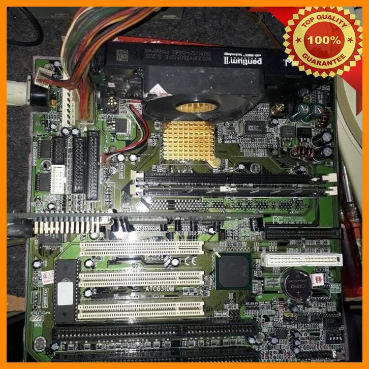 (TRB) PENTIUM2 JADUL MAINBOARD PROCESOR RAM VGA AGP