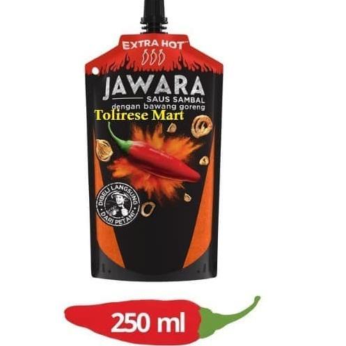 

Jawara Chili Sauce Extra Hot Saos Sambal Ekstra Pedas Pouch 250 Ml