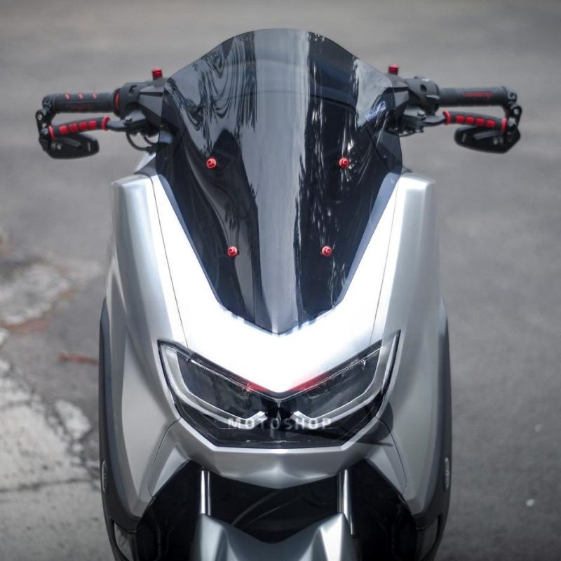 (TEBAL 3MM) Visor Windshield Model bubel  nmax new nmax 2020 Windshield Nmax Old