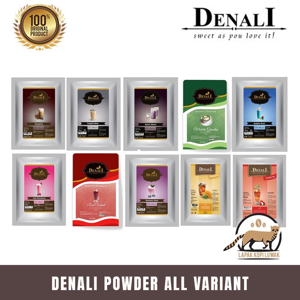 

Flash Sale - Denali Powder All Variant - Red Velvet, Matcha, Cocoa Signature, Taro, Dark Cocoa, Avocado .,