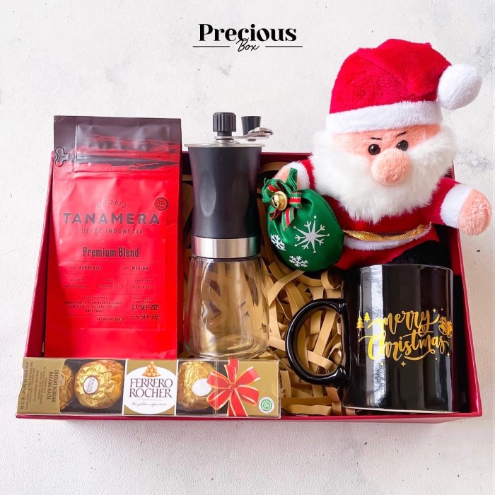 

DISKON MURAH CHRISTMAS GIFT SET HAMPERS NATAL PREMIUM KADO CUSTOM UNIK SANTA BERRY30.JAYA